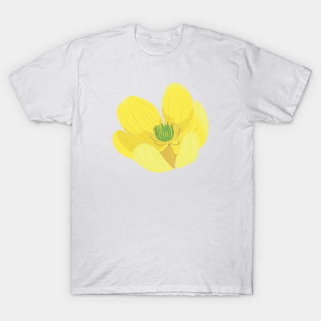 Yellow Tulip T-Shirt by Madelyn_Frere